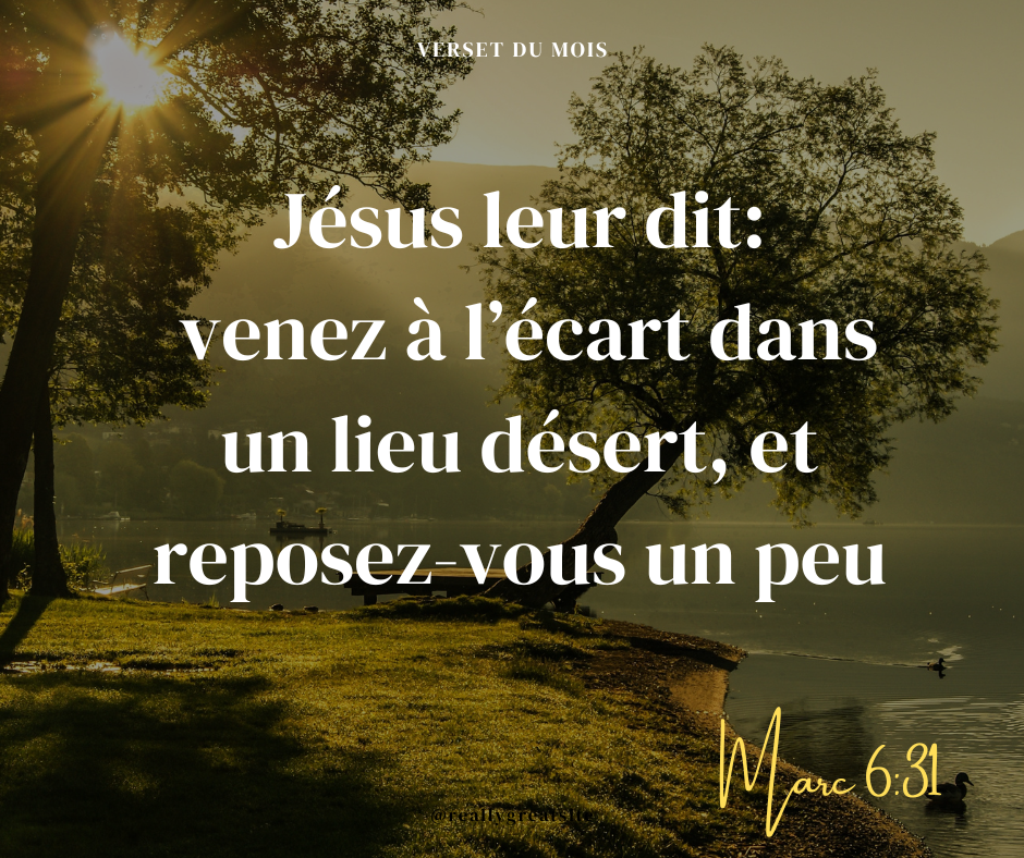 verset du mois juillet